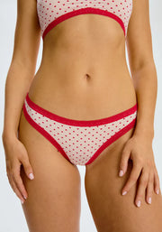 Blush thong -  - microfiber-thong - The Pencil Test