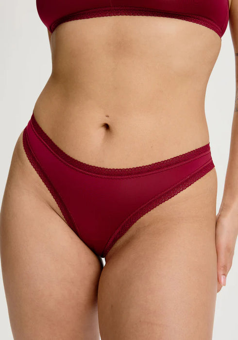 Blush thong -  - microfiber-thong - The Pencil Test