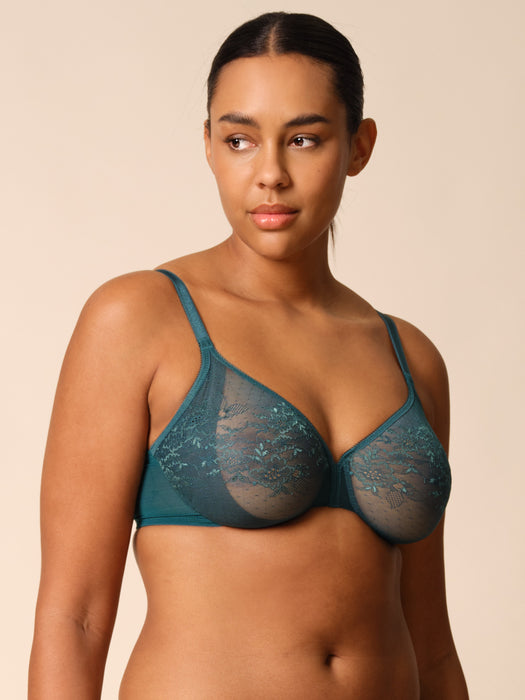 Glossies lace Dark green