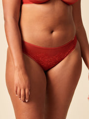 Glossies lace brief Paprika -  - glossies-lace-brief-paprika - The Pencil Test