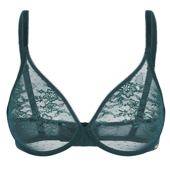 Glossies lace Dark green