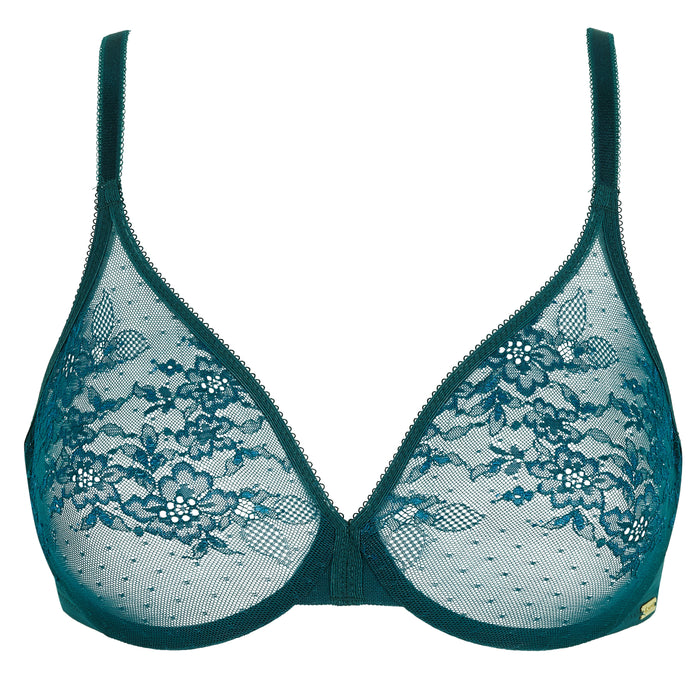 Glossies lace Dark green