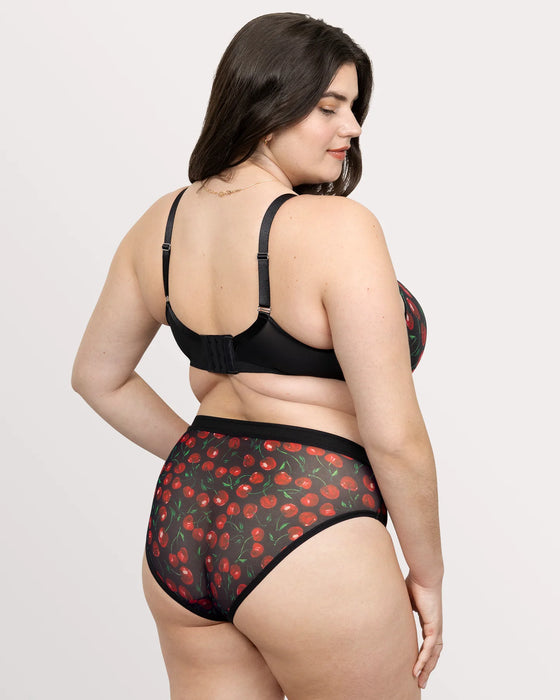 Sheer mesh brief Cherry pop -  - sheer-mesh-brief-cherry-pop - The Pencil Test