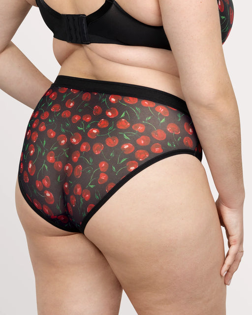 Sheer mesh brief Cherry pop -  - sheer-mesh-brief-cherry-pop - The Pencil Test