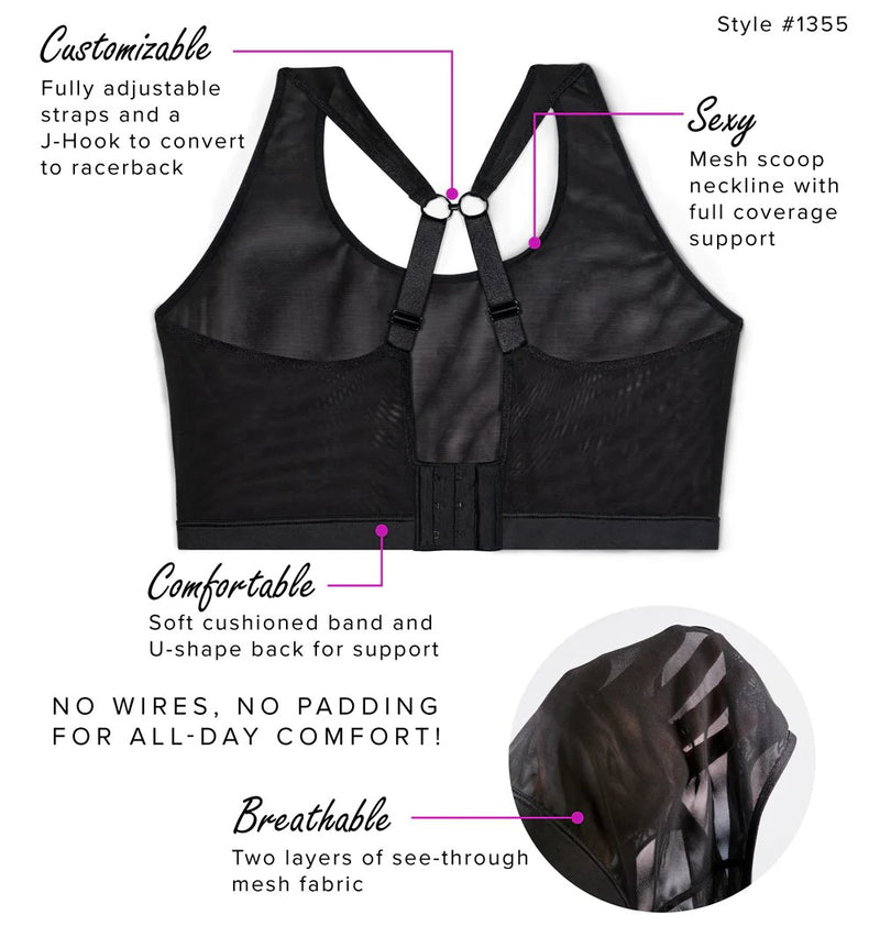 Sheer mesh bralette -  - sheer-mesh-bralette - The Pencil Test