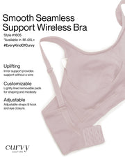 Smooth seamless padded Bralette -  - smooth-seamless-padded - The Pencil Test