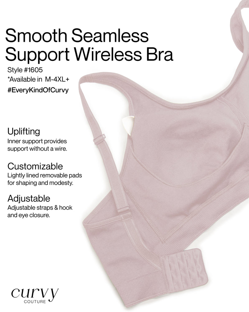 Smooth seamless padded Bralette -  - smooth-seamless-padded - The Pencil Test