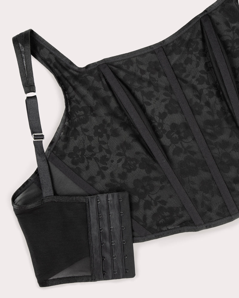 Lace corset bra -  - lace-corset-bra - The Pencil Test