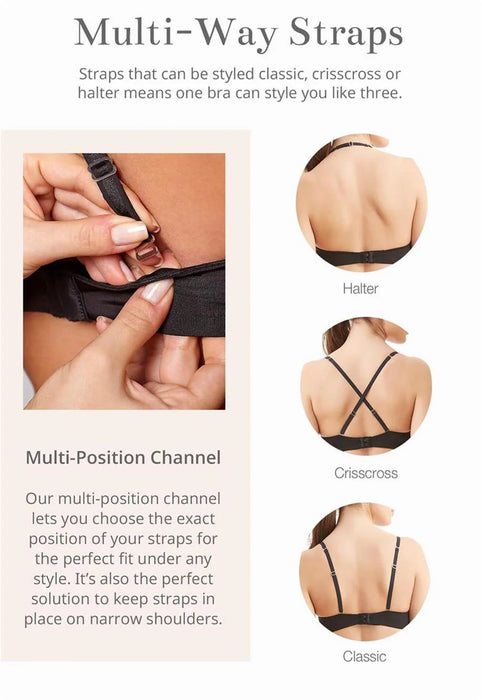 Wire free t-shirt bra