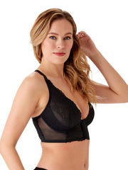Superboost Deep V Bralette -  - superboost-lace-deep-v-bralet - The Pencil Test