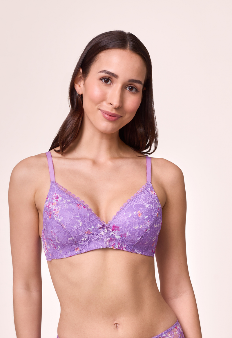Wire free t-shirt bra