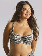 Olivia bikini top Black Gingham -  - olivia-bikini-top-black-gingham - The Pencil Test