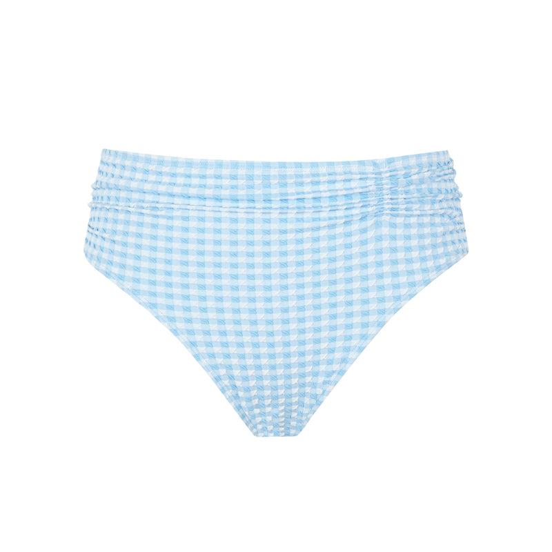 Midi swim bottom Sky blue gingham
