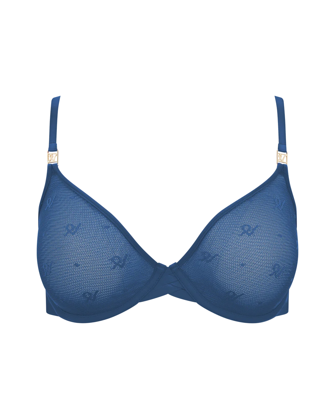 Mesh Semi-Demi Bra