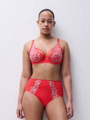 Lush High-waist brief Flamboyant flower -  - lush-high-waist-brief-flamboyant-flower - The Pencil Test