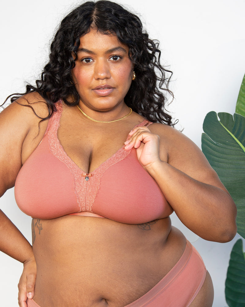 Cotton Luxe Bralette Desert Dawn -  - cotton-luxe-fashion - The Pencil Test