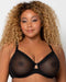 Sheer mesh - Curvy Couture - sheer-mesh-unlined - The Pencil Test - Curvy Couture