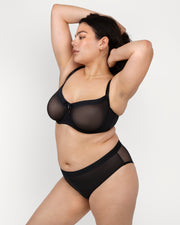 Sheer mesh balconette -  - sheer-mesh-balconette - The Pencil Test