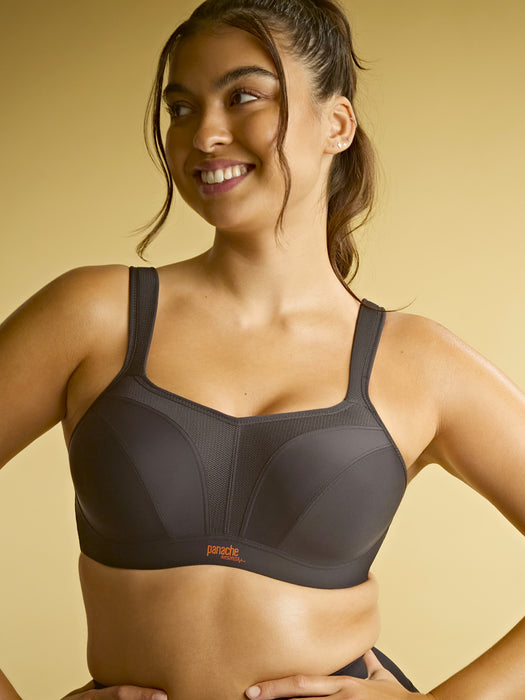 Power wired sport bra