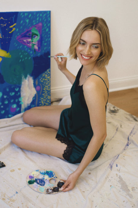 Entice slip Wreath -  - entice-slip-fashion - The Pencil Test