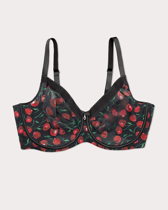 Sheer mesh Cherry pop -  - sheer-mesh-cherry-pop - The Pencil Test