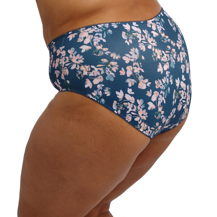 Kayla brief Teal Blossom