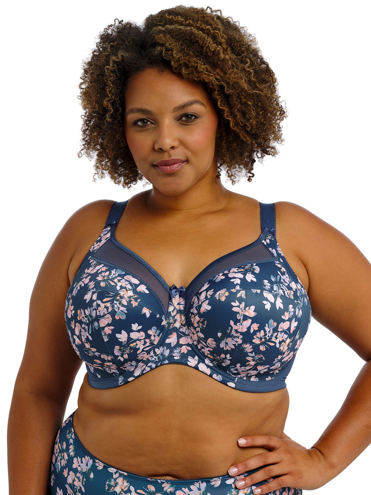 Goddess Kayla Full Coverage Unlined Underwire Bra GD6162 Teal