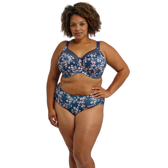 Kayla brief Teal Blossom