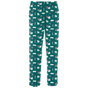 Holiday print pajama pants - Kickee - mens-print-pajama-pants - The Pencil Test - Kickee
