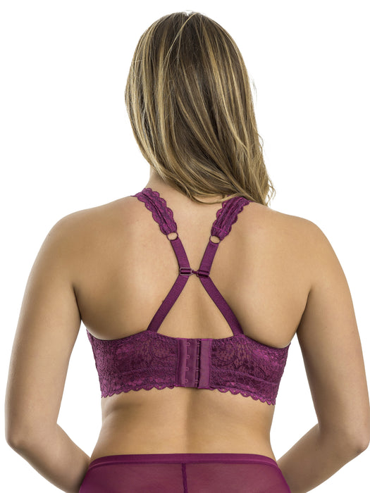 Adriana lace bralette Blackberry