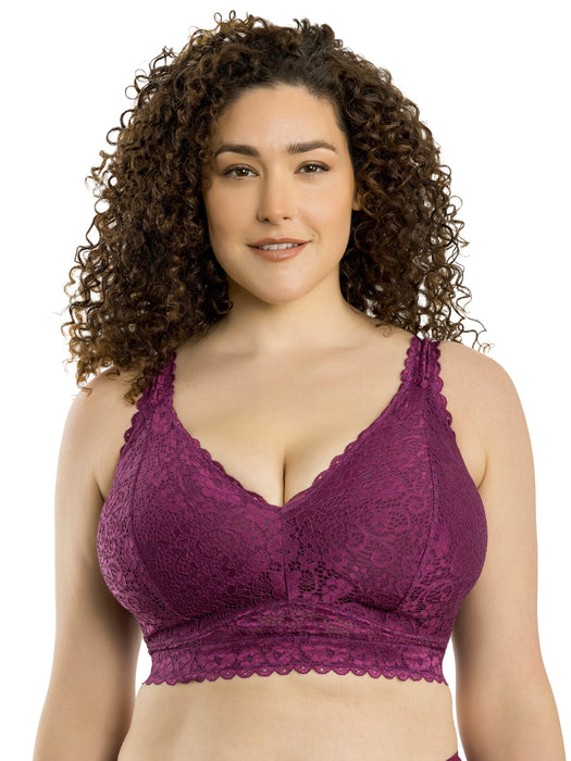 Adriana lace bralette Blackberry