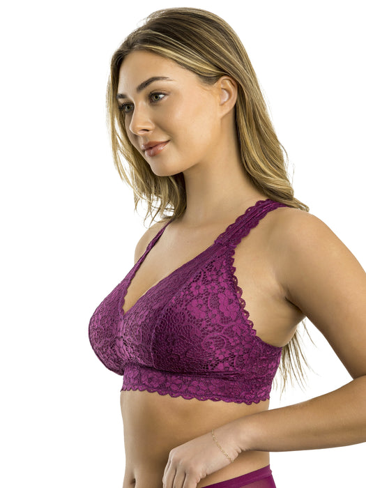 Adriana lace bralette Blackberry