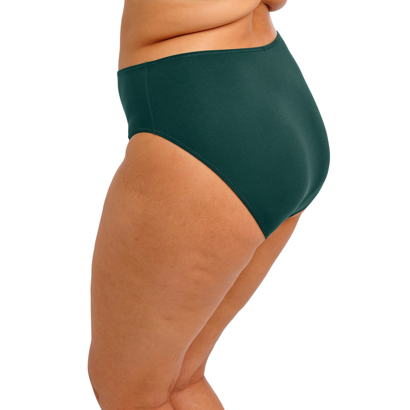 Smooth full brief Deep emerald
