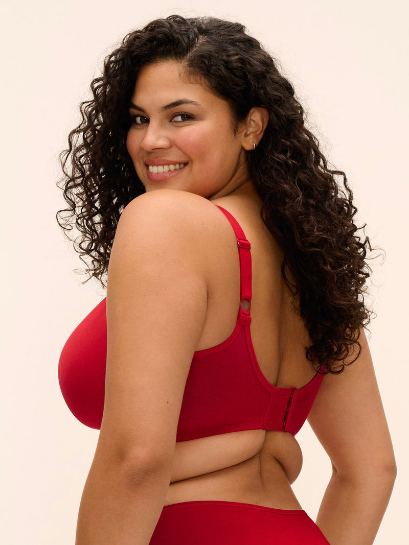 Smooth Underwire Haute Red