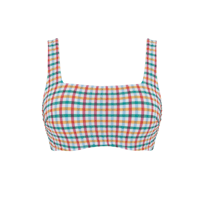 Gina bikini top Seersucker -  - gina-bikini-top-seersucker - The Pencil Test