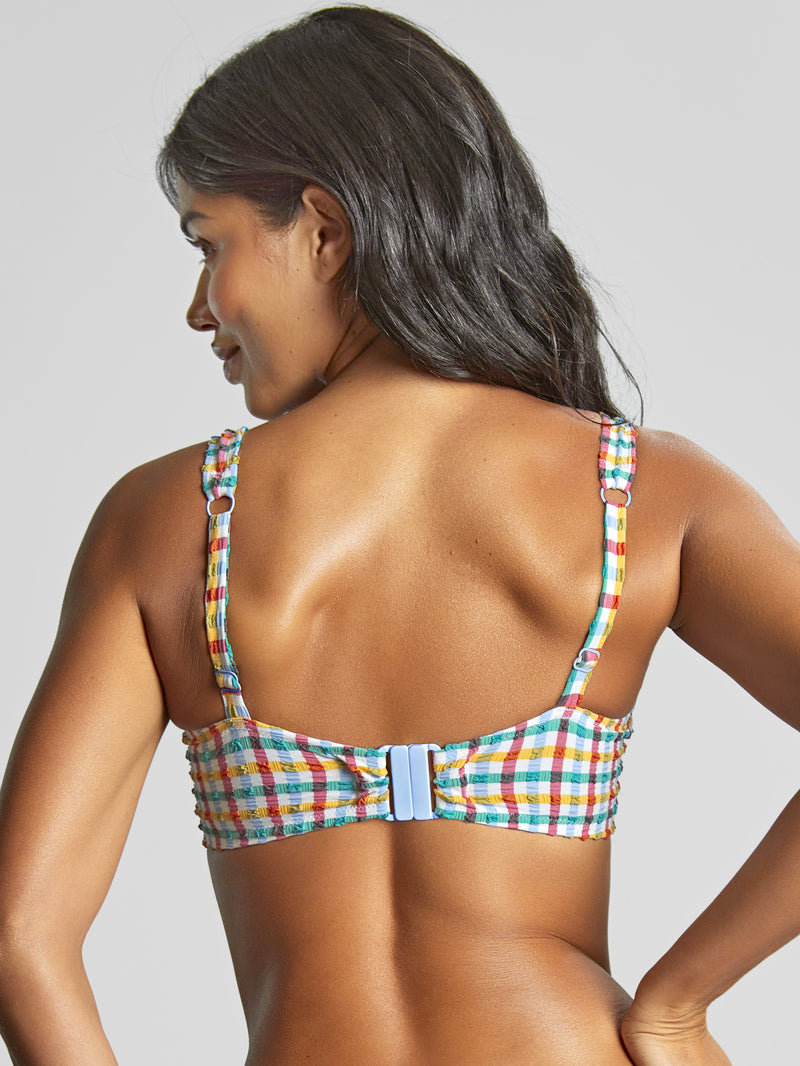 Gina bikini top Seersucker -  - gina-bikini-top-seersucker - The Pencil Test