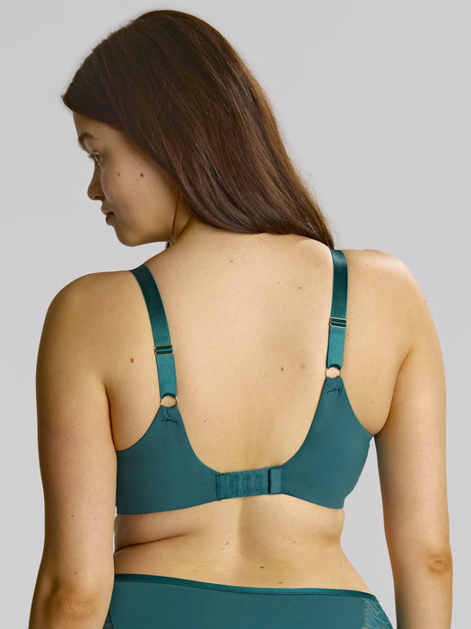 Sophia plunge Teal blue