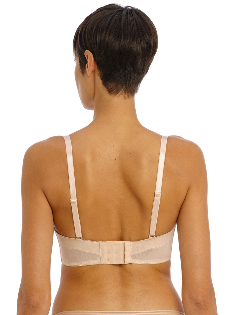 Tailored Strapless Natural Beige