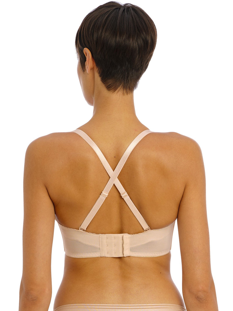 Tailored Strapless Natural Beige