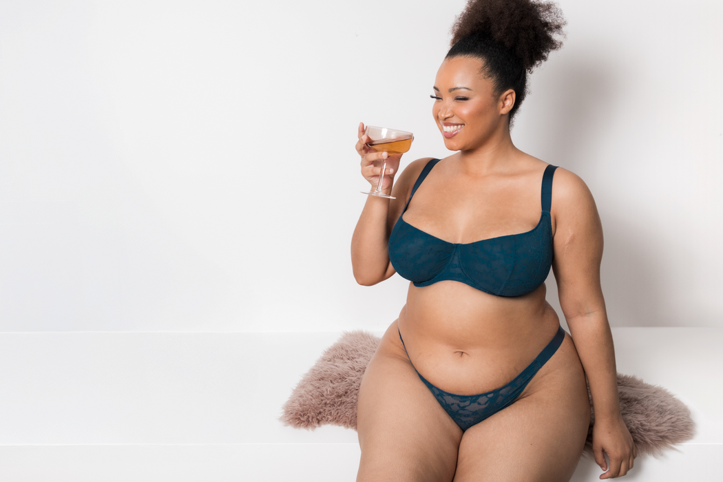 All night lace tanga