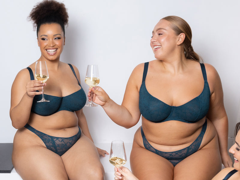 All night lace tanga
