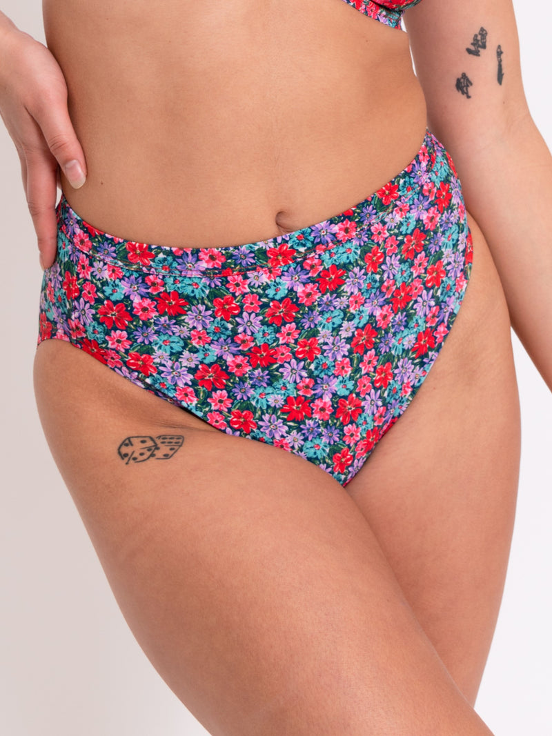 Kitsch Kate high waist bikini -  - kitsch-kate-hw-brief - The Pencil Test