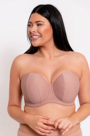 Luxe strapless Latte -  - luxe-strapless - The Pencil Test