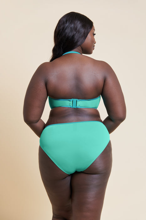 Minimalist bikini brief Aqua