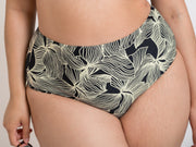 Ripple reef High-waist bikini brief -  - ripple-reef-hw-brief - The Pencil Test