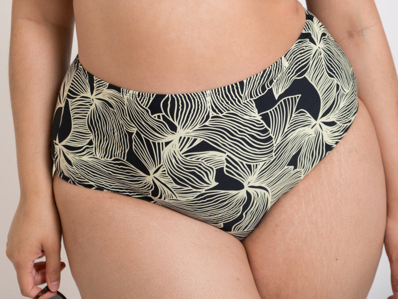 Ripple reef High-waist bikini brief -  - ripple-reef-hw-brief - The Pencil Test
