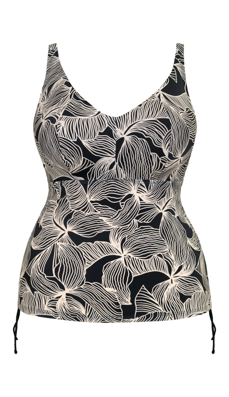 Ripple reef tankini