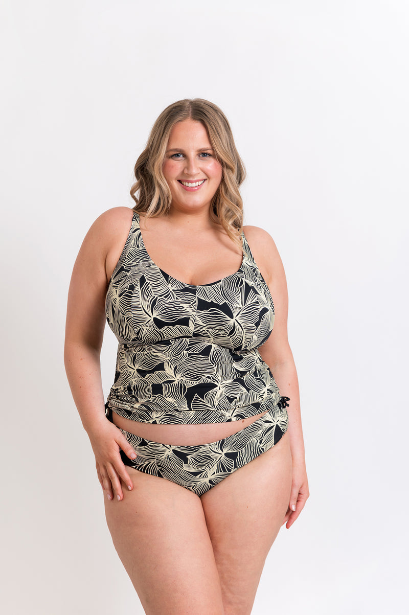 Ripple reef tankini