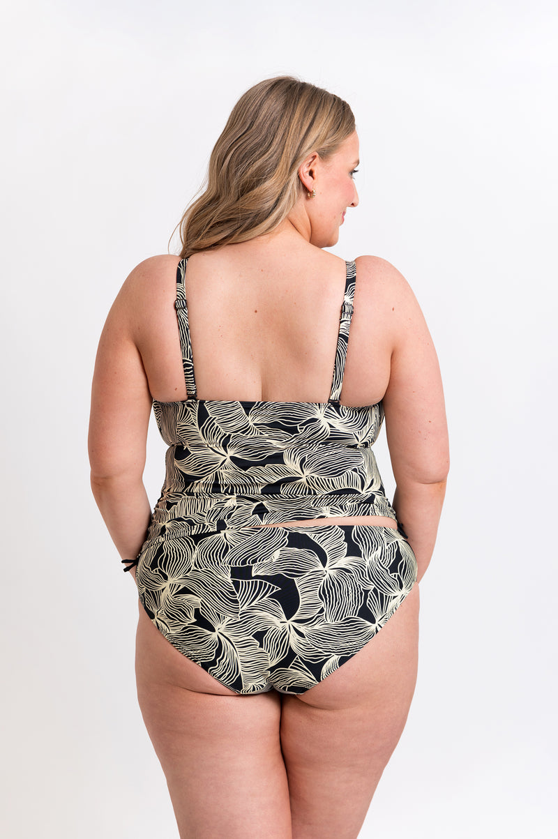 Ripple reef tankini