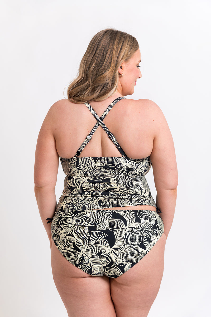 Ripple reef tankini